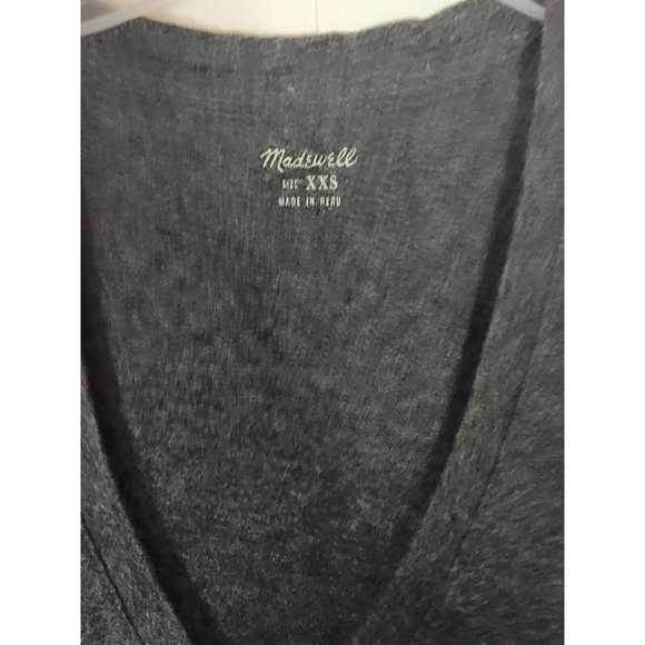 Madewell Gray Sleeveless One Pocket Tank Tunic Length Size XXS - Picture 4 of 5